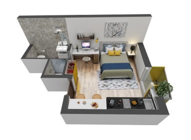 City Heights Leicester Investment Isometric view City Heights Leicester Investment Isometric view